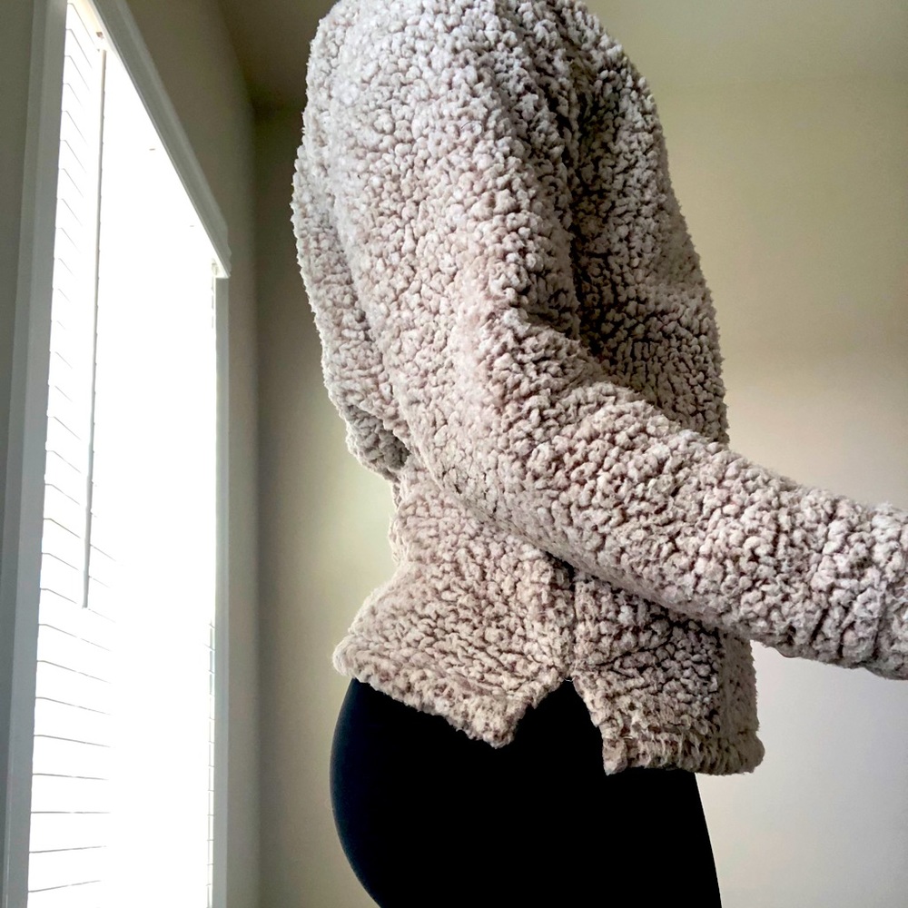 Plush Sherpa Pullover